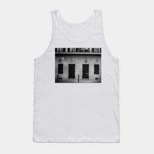 613 Doors And Lights In Black and White Tank Top